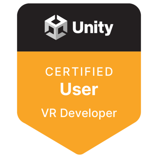 Unity Badge for Unity Certified User Programmer